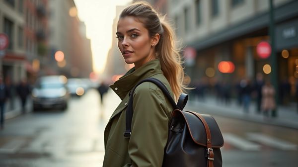 Offrez-vous un sac à dos urbain femme imperméable au style intemporel