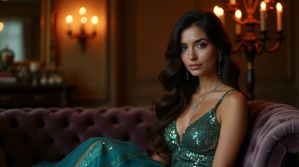Sublimez vos soirées avec une robe à paillettes élégante
